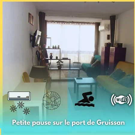 Perle Méditerranéenne Au Coeur Du Port De Apartamento